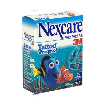 Nexcare Tattoo Waterproof Nexcare Tattoo Waterproof 20's Nemo 20's Nemo