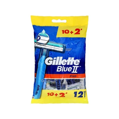 Gillette Blue 2  Plus 10 + 2 Pieces