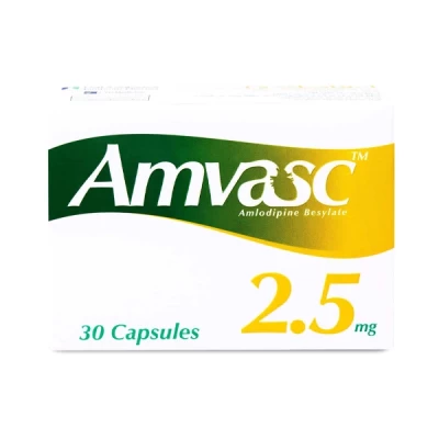 Amvasc 2.5mg Tablets 30's