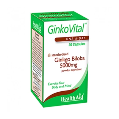 Health Aid Ginkgo Vital 5000mg Cap 30s
