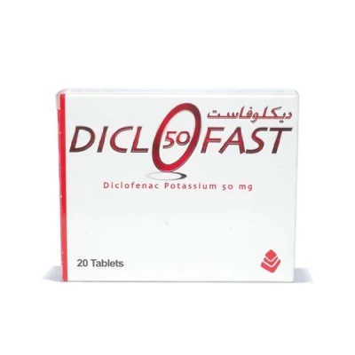 Diclofast 50mg Tablets 20's