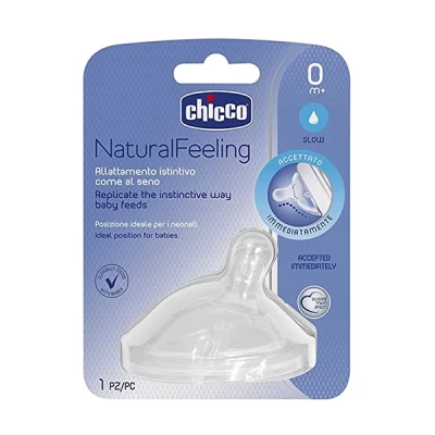 Chicco Step Up 1 Silicone Teat 0m+