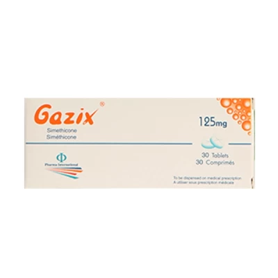 Gazix 125 Mg 30 Tablets
