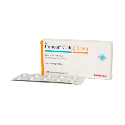 Concor 2.5mg Tablets 30's