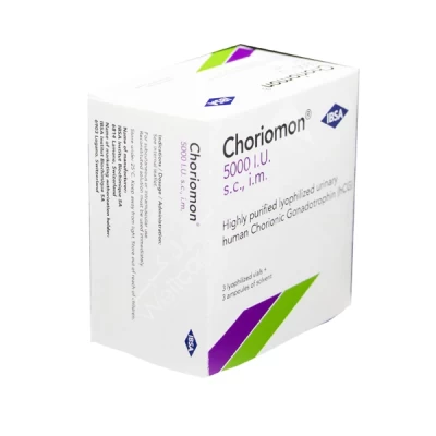 Choriomon 5000 I.u Inj 3's
