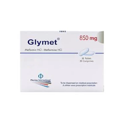 Glymet 850mg Tablets 30's