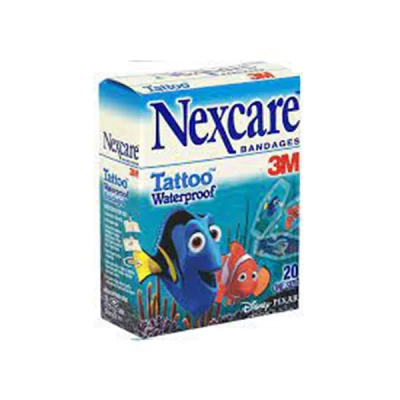 Nexcare Tatoo Waterproof 20 Pieces