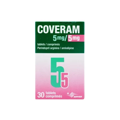Coveram 5mg/5mg Tablet X 30's