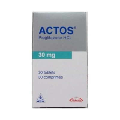 Actos 30mg Tablets 30's