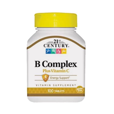 21st Century B- Complex With Vitamin C 100 Cap