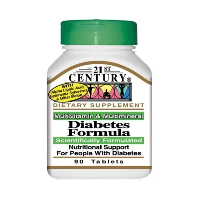 21st Century Diabetes Formula 90 Tab
