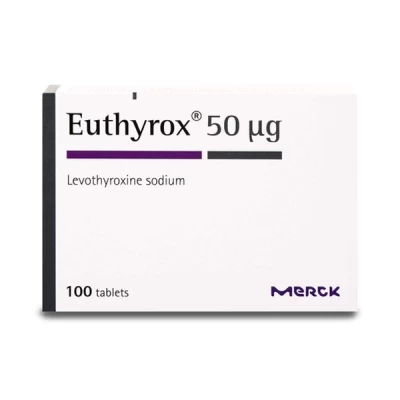 Euthyrox 50mcg Tablets 100's