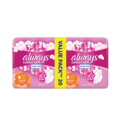 Always Cottony Soft Ultra Thin Normal 20 Pads