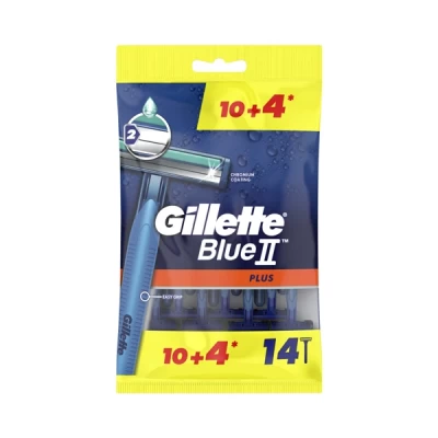 gillette blue ii 10+4