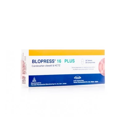 Blopress 16mg Plus Tablets 28's