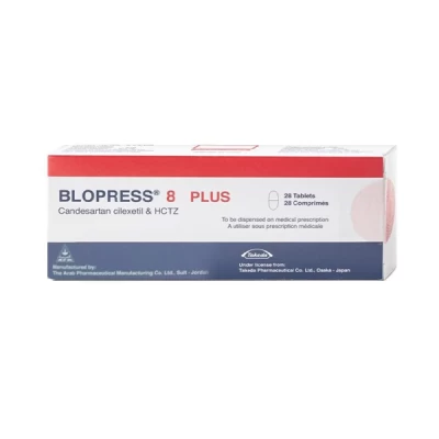 Blopress 8mg Plus Tablets 28's