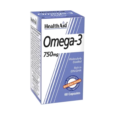 Health Aid Omega 3 750mg Cap 30s