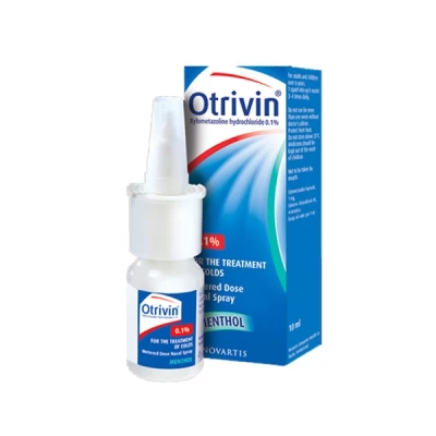 Otrivin Menthol .1% Adult Spry 10ml