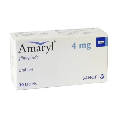 Amaryl 4mg Tablets 30's