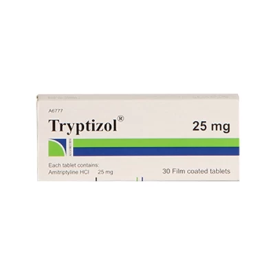 Tryptizol 25mg Tablets 30's