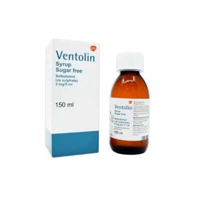 Ventolin Syrup 150 Ml