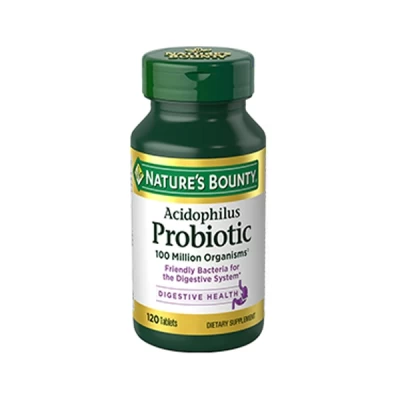 Natures Bounty Probiotic Acidophilus 100's 120's