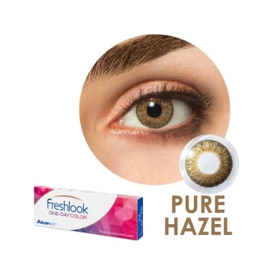 Freshlook Pure Hazel Monthly Lenses