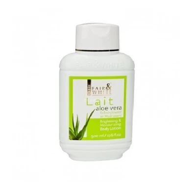 fair & white aloe vera moisturizing lotion 500ml