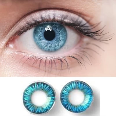 Beauty Color Monthly Blue Lenses Natural Look