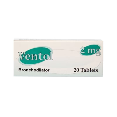 Ventol 2mg 20 Tablets