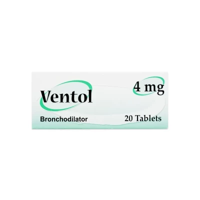 Ventol 4mg 20 Tablets