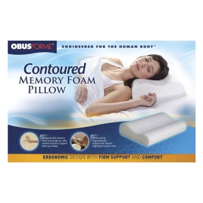 Obusforme Contoured Memory Foam Pillow