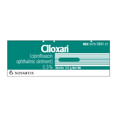 Ciloxan Eye Ointment 3.5gm
