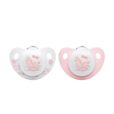 Nuk Silicone Soother Baby Rose