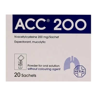Acc 200mg Powder Sachets 20's