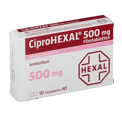 Ciprohexal 500mg F.c Tablets 10 S