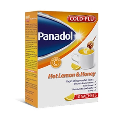 Panadol C & F Vapor Lemon & Honey Sachets 10s