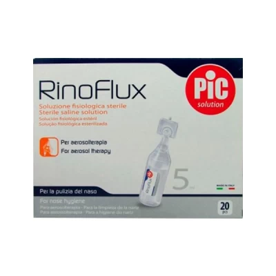 Pic Rinoflux Saline Solution 5ml X 20's