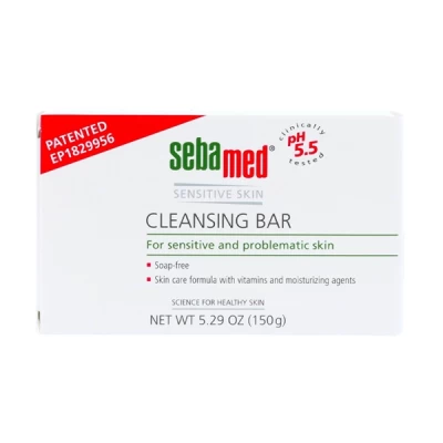 Sebamed Cleansing Bar For Sensitive Skin 150g