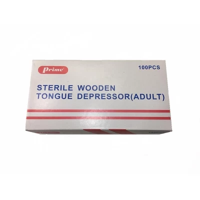 Prime Tongue Depressor Sterile Adult 100 Pieces