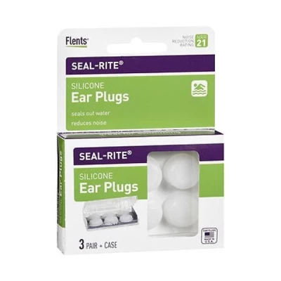 Flents Silicon Ear Plugs 3 Pairs + Case