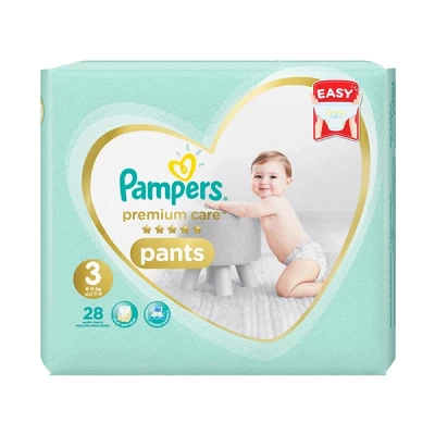 Pampers Premium Care Pants Size Three 28 Pants