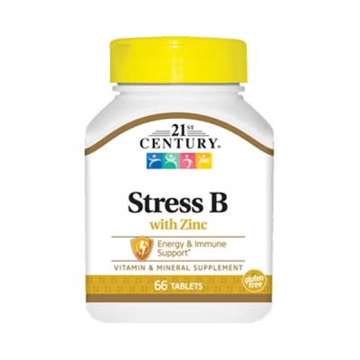 21st Century Stress B With Zinc 30 Cap