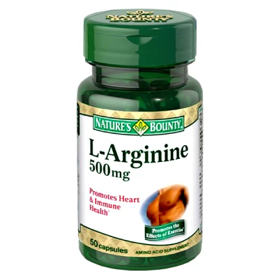 natures bounty L-arginine 500 mg 50 cap