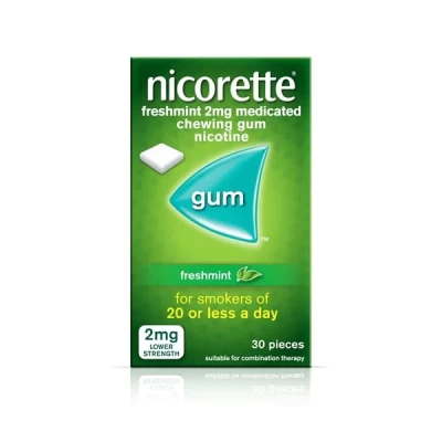 Nicorette Freshmint Gum 2mg X 30's