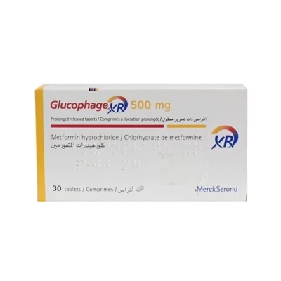 Glucophage Xr 500mg Tablets 30's