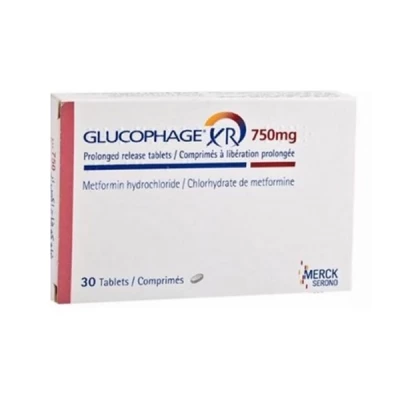 Glucophage Xr 750mg Tablets 30's