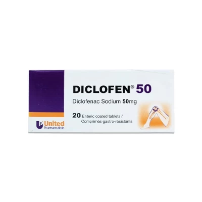 Diclofen 50mg Tablets 20's