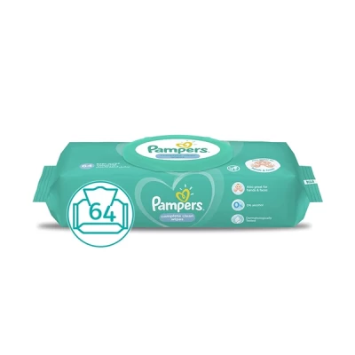 Pampers Complete Clean Wipes 64 Wipes
