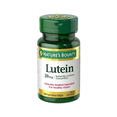 Natures Bounty Lutein 20mg 40 Softgels